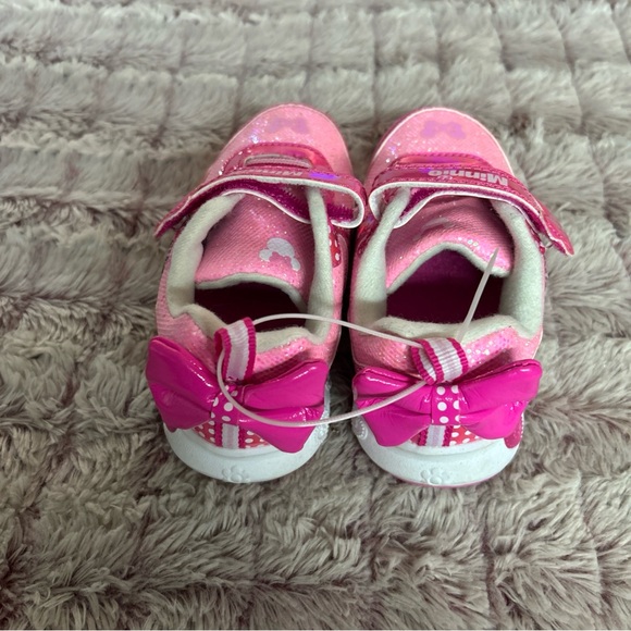 Disney Minnie Mouse Light Up Sneakers Size 8 - Picture 6 of 6